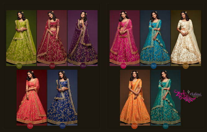 The Modern Vibes Vol 1 By Zeel Clothing Designer Lehenga Choli Exporters In India